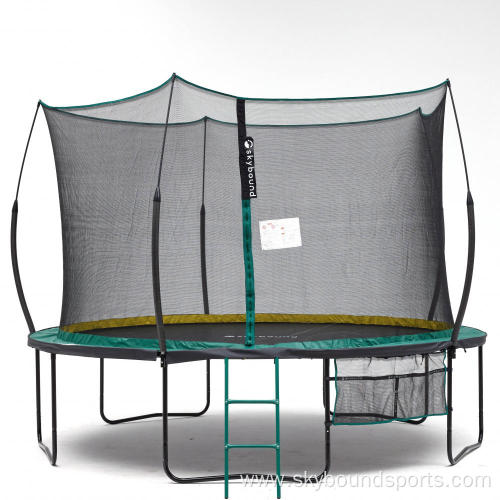 Trampoline 12ft springless with green spring pad